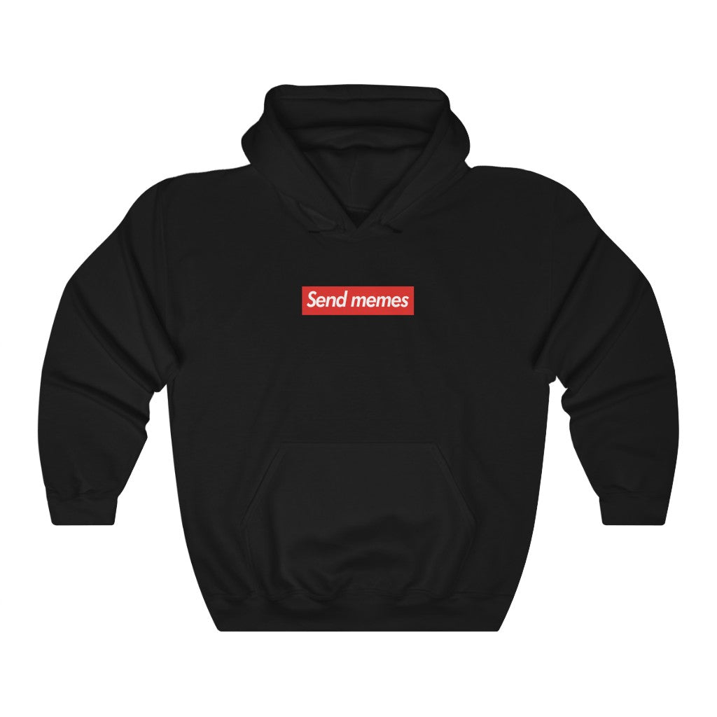 Send Memes Hoodie - Dank Meme Apparel