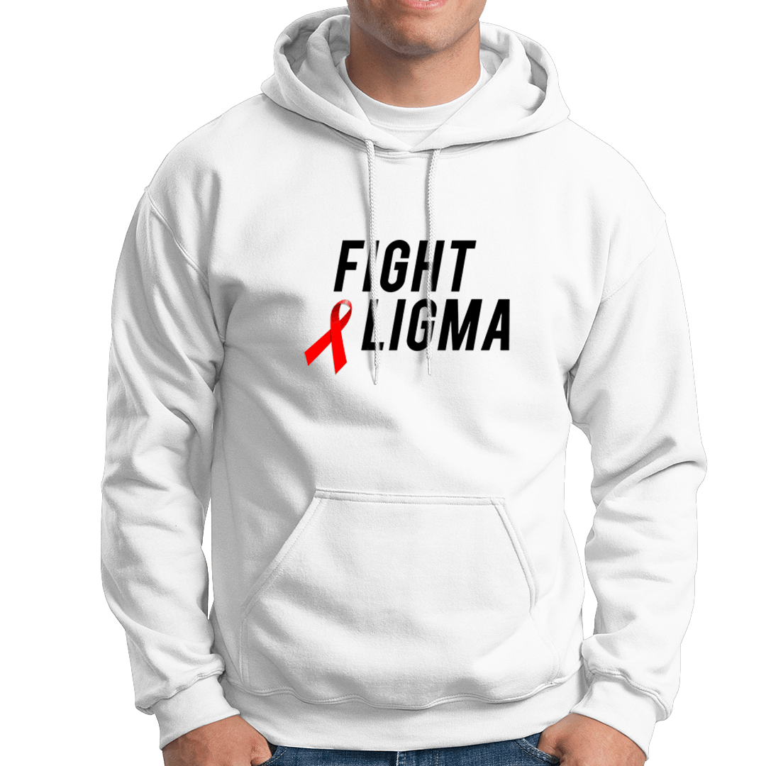Fight Ligma Hoodie - Dank Meme Apparel