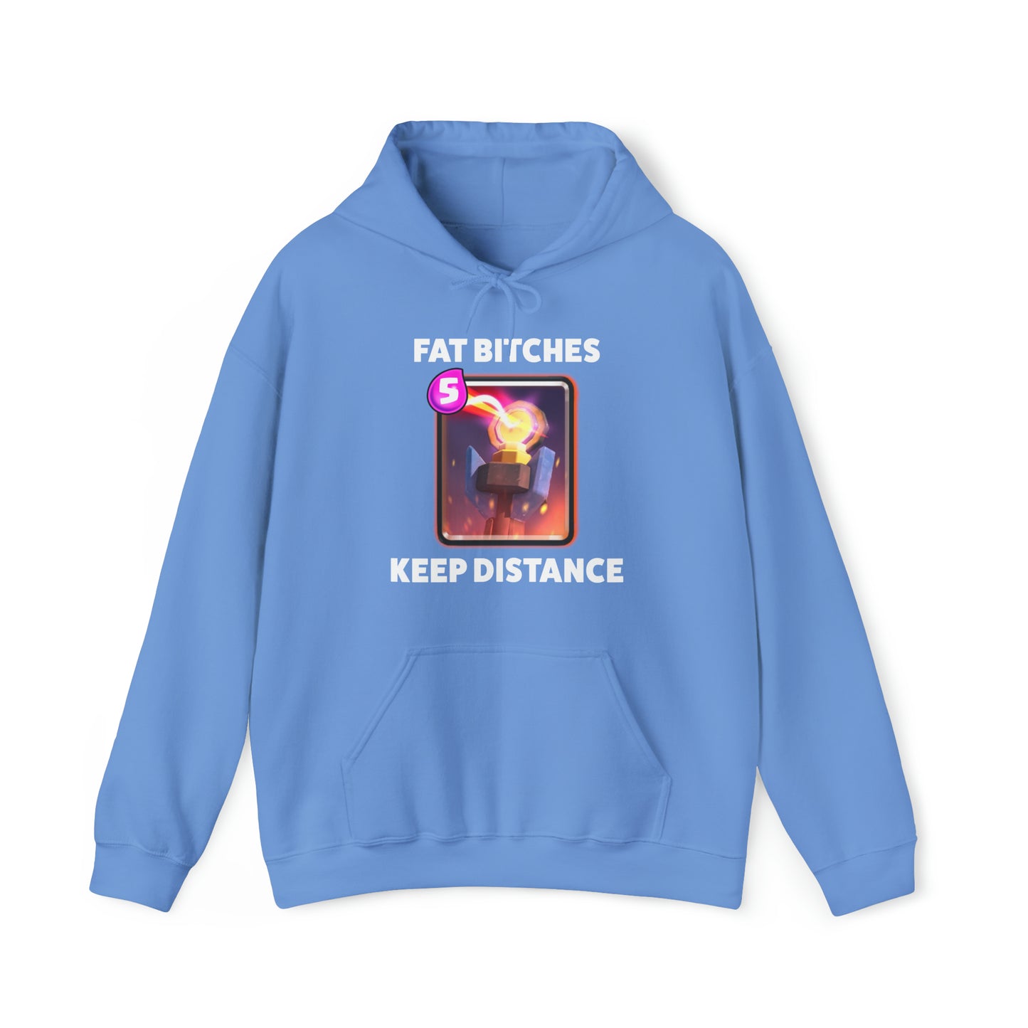Fat Bitches Keep Distance Hoodie