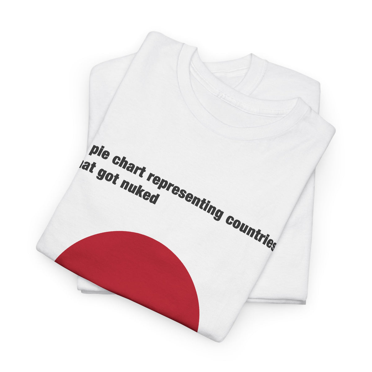 Pie Chart Of Countries That Got Nuked T-Shirt
