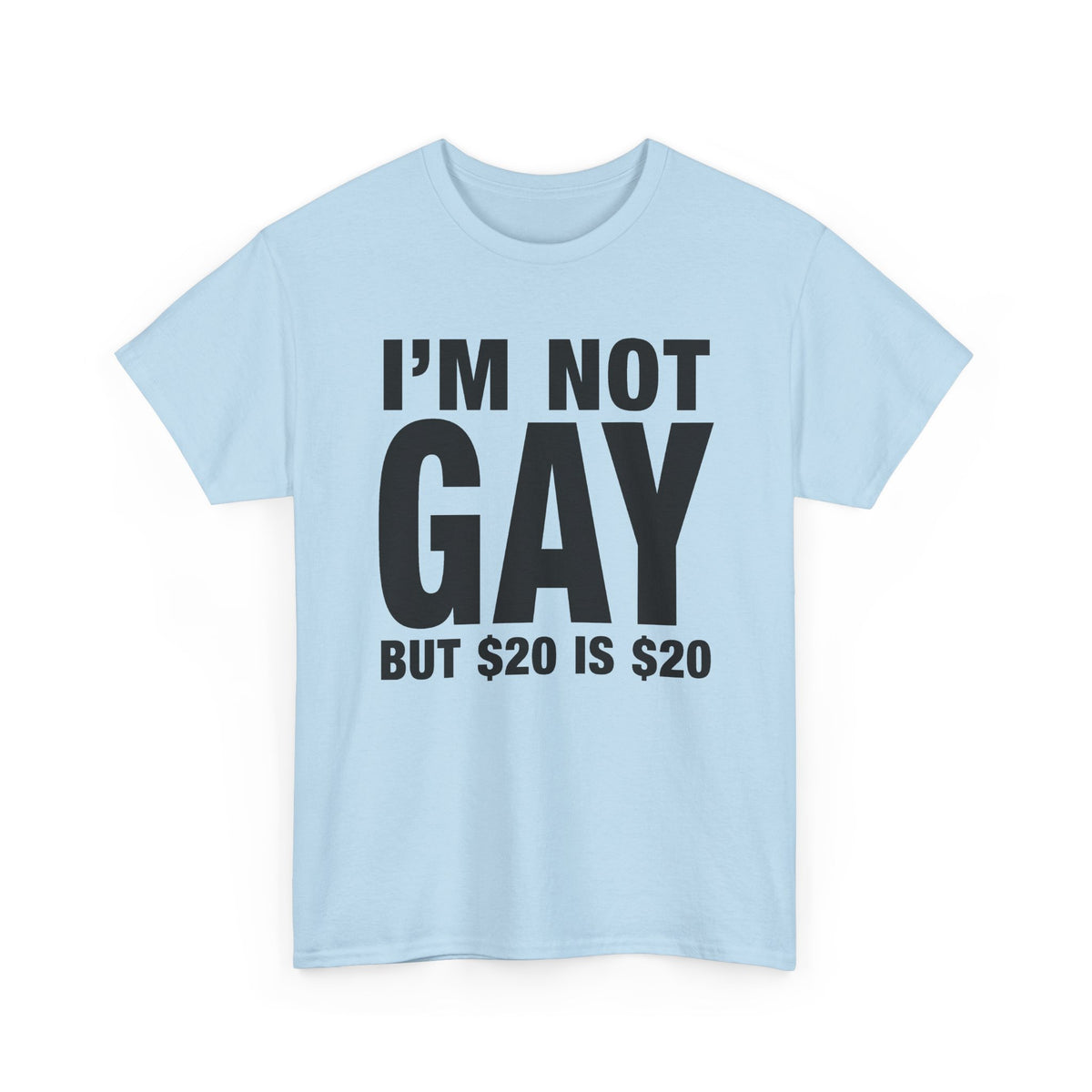 I'm Not Gay But $20 is $20 T-Shirt