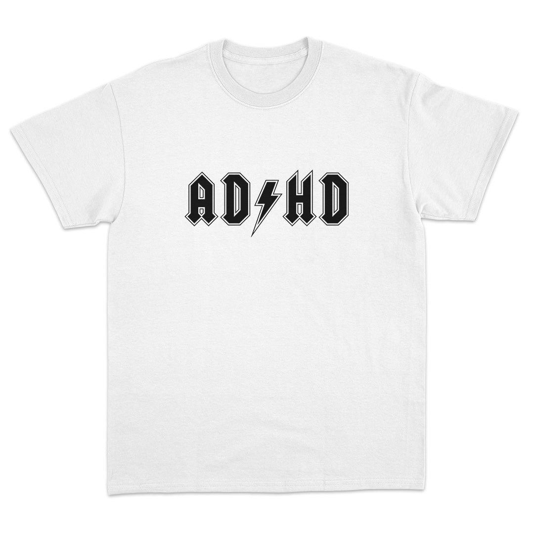 AD/HD: AC/DC Parody T-shirt