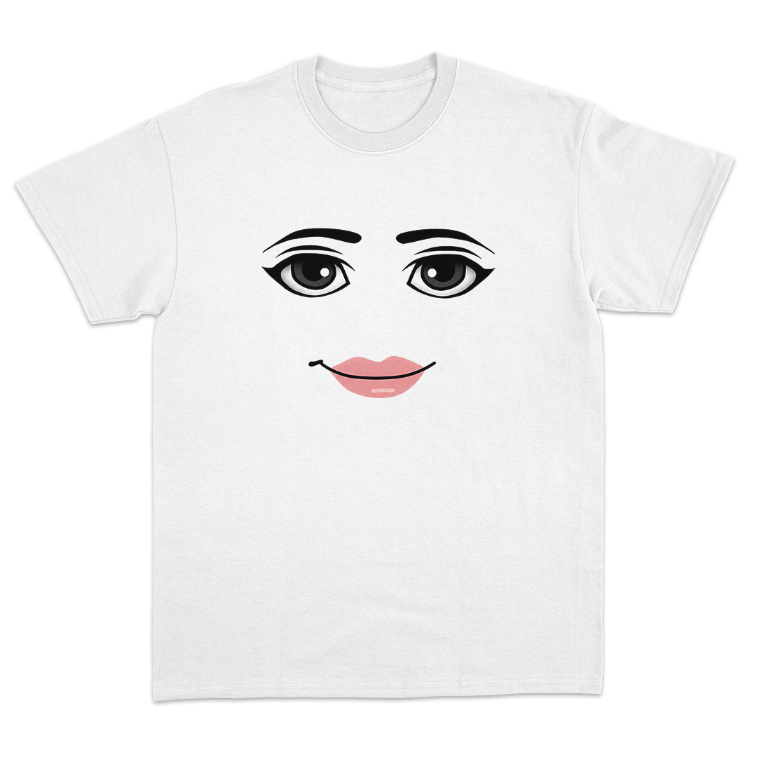 Female Face T-Shirt