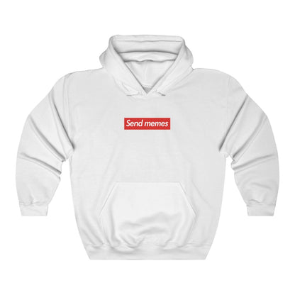 Not Supreme Just A Meme' Unisex Two-Tone Hoodie