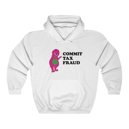 Commit Tax Fraud Hoodie - Dank Meme Apparel